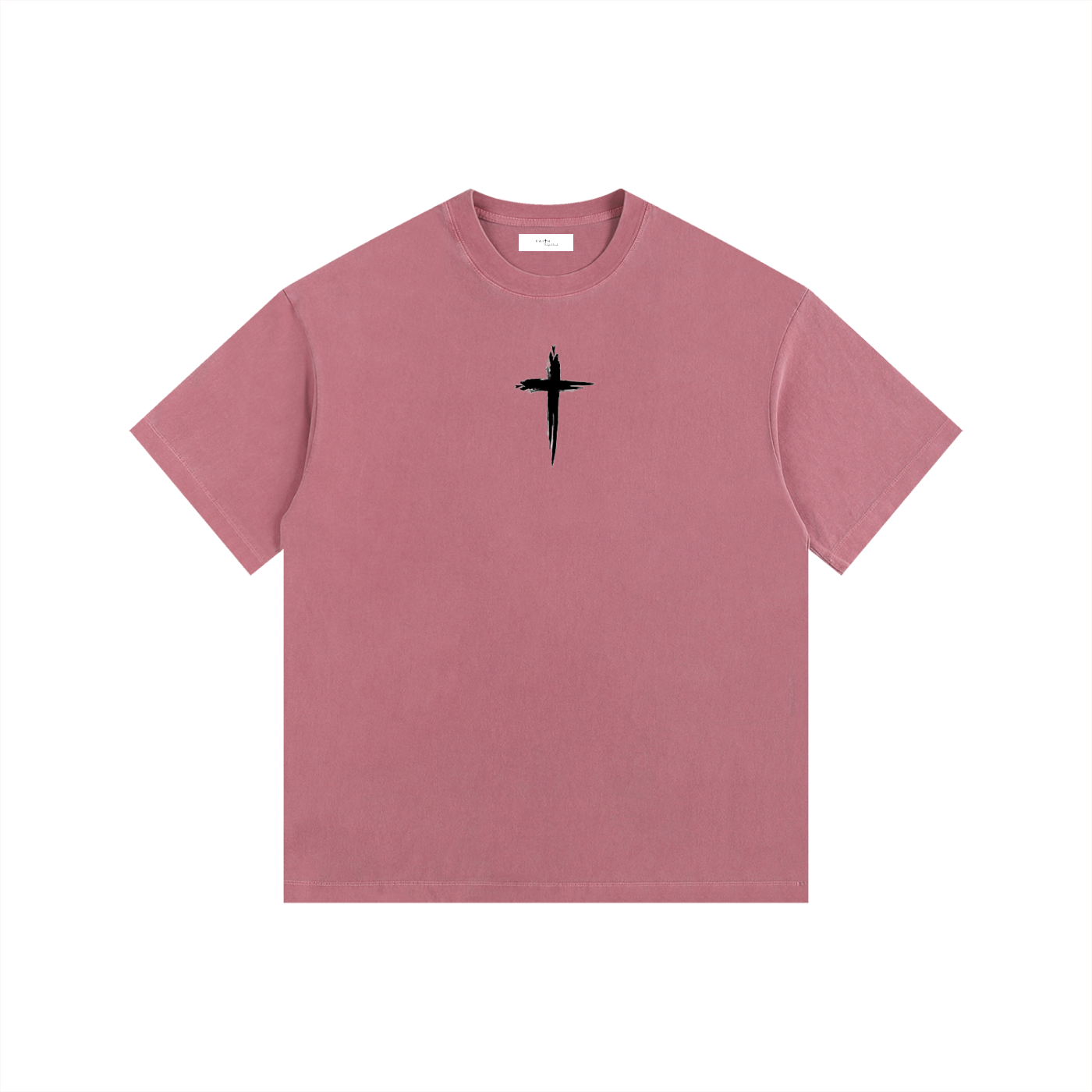 Follower of Christ - Vintage Washed Oversized Cotton T-Shirt