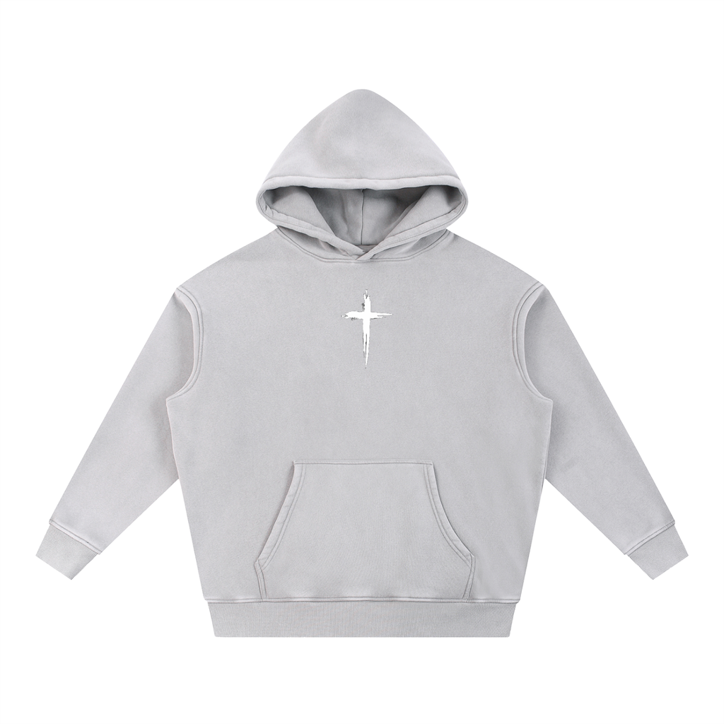 The Christ - Snow Wash Fleece Oversize Hoodie
