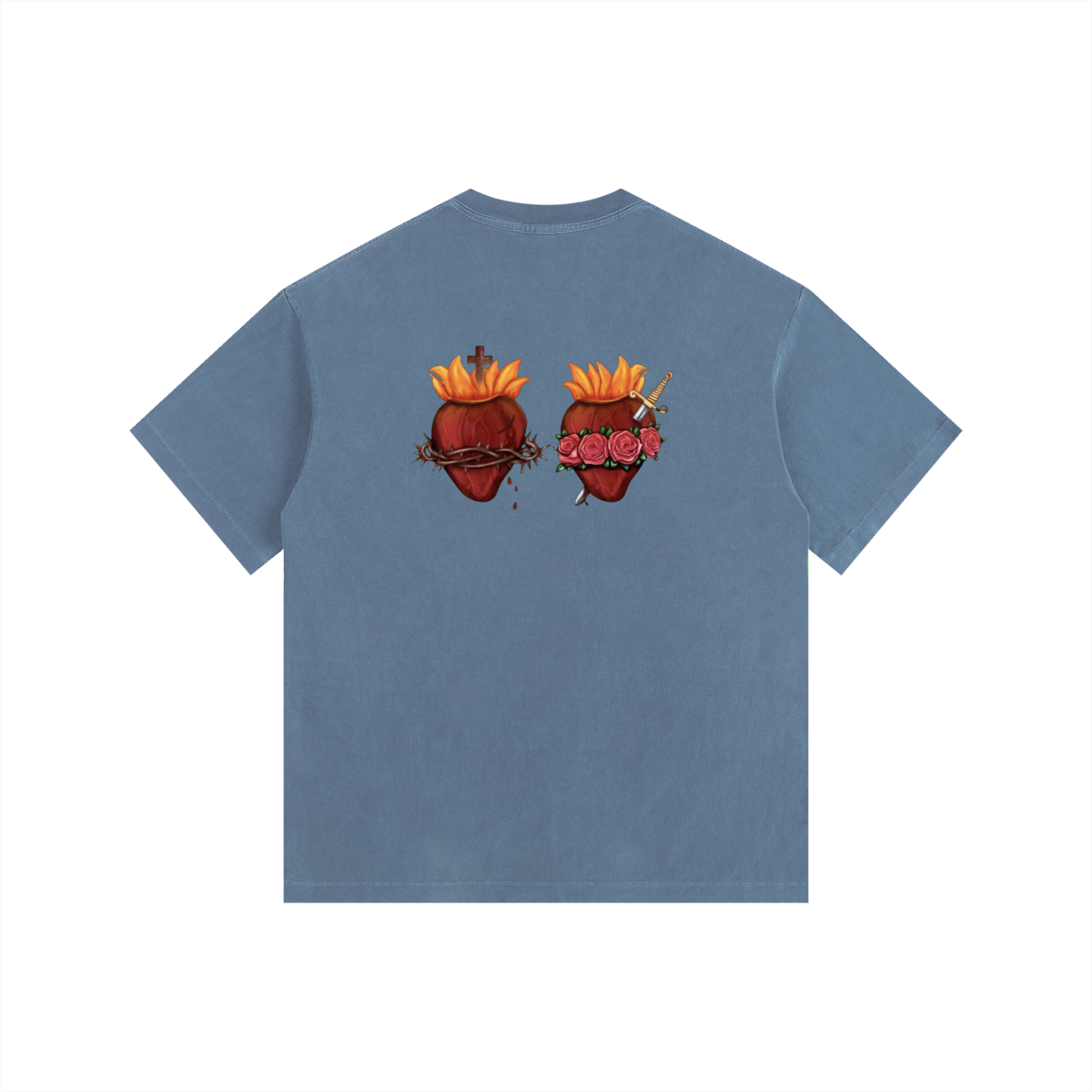 King of Kings - Vintage Washed Oversized Cotton T-Shirt