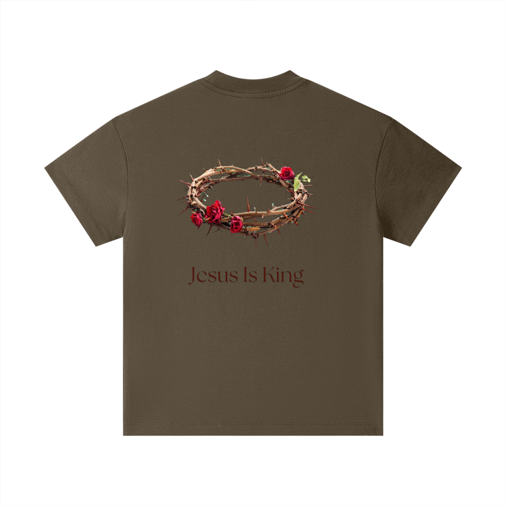 Kids Jesus is King - Pure Cotton Essential Kids T-Shirt