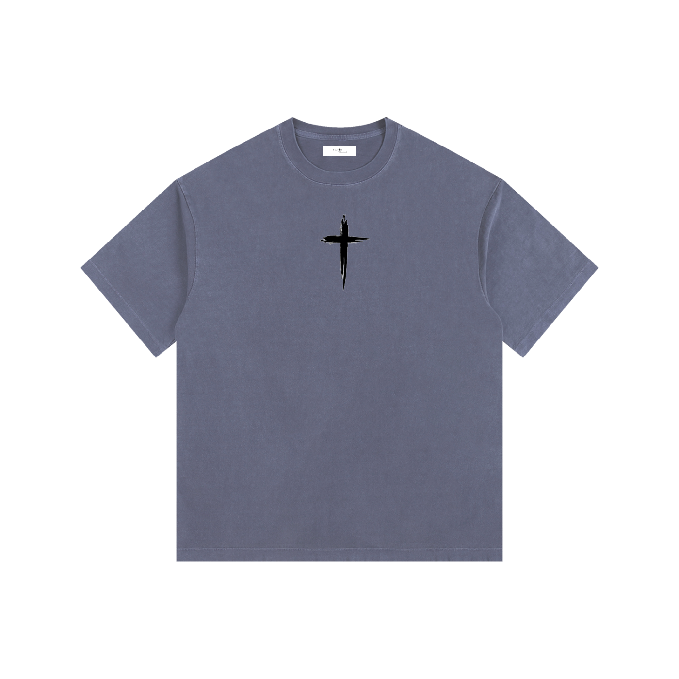 Follower of Christ - Vintage Washed Oversized Cotton T-Shirt