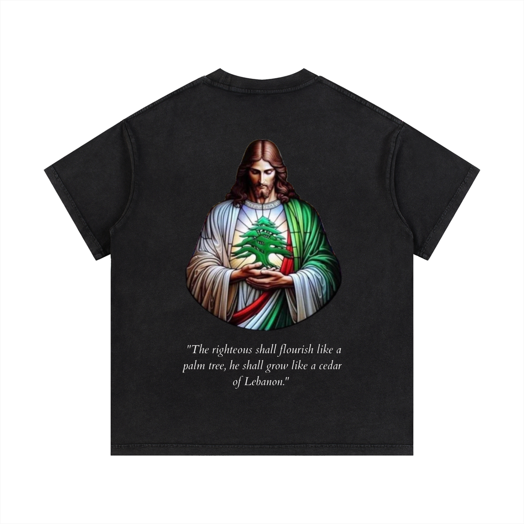 Cedar Jesus - Vintage Wash Cotton T-Shirt