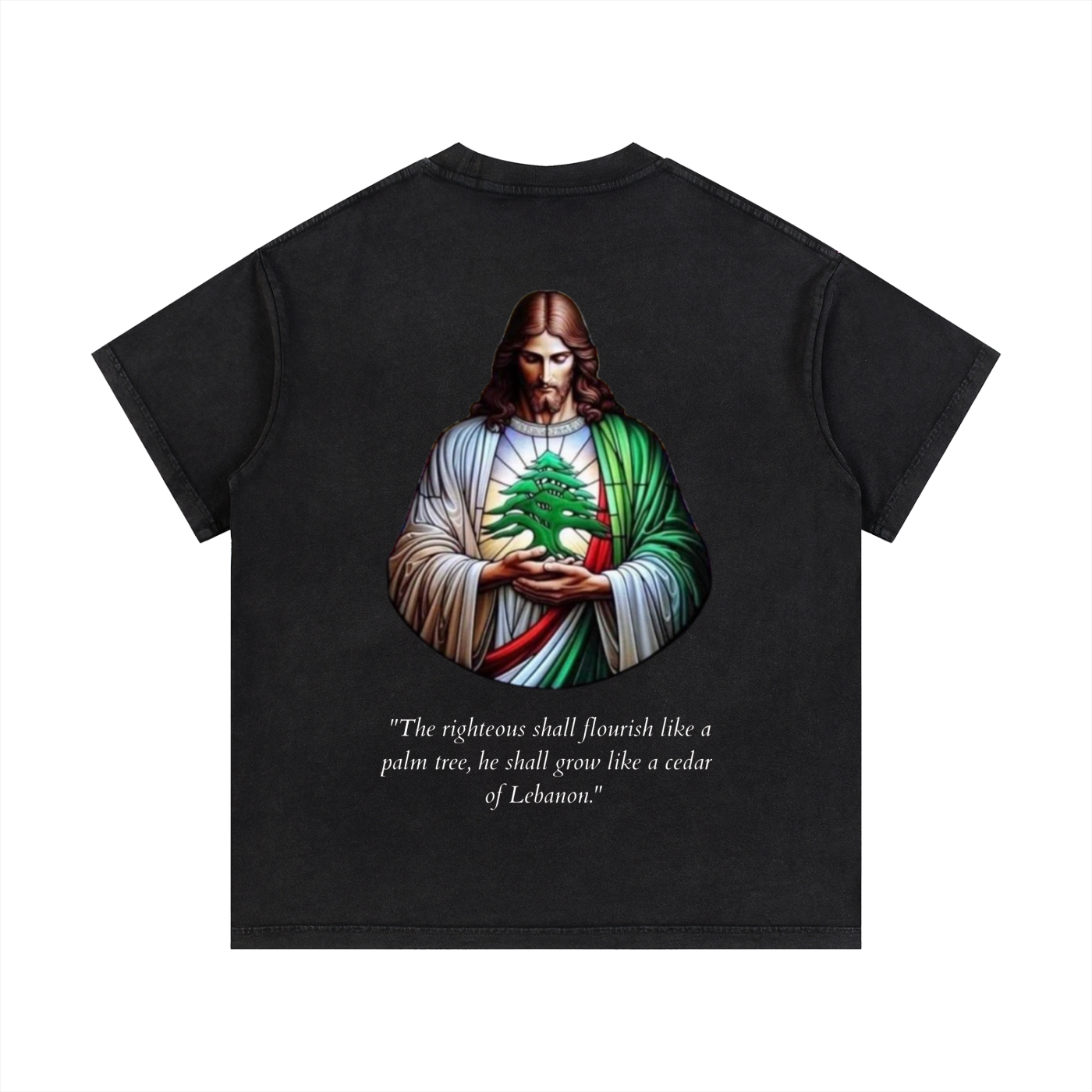 Cedar Jesus - Vintage Wash Cotton T-Shirt