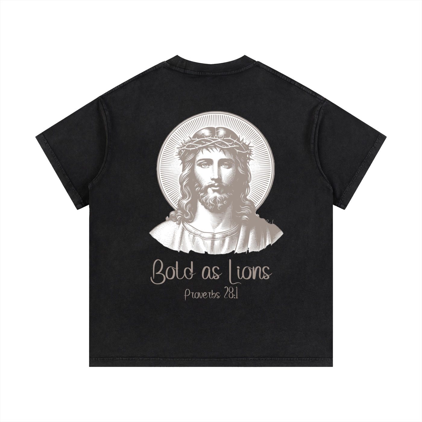 Bold as Lions 2.0 - Vintage Wash Cotton T-Shirt