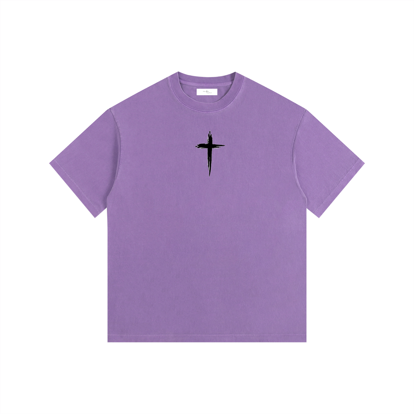 Follower of Christ - Vintage Washed Oversized Cotton T-Shirt