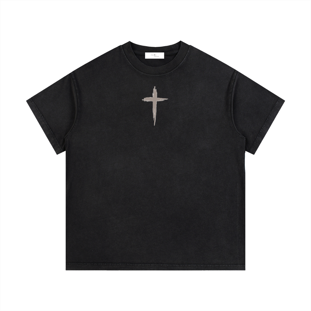 St Charbel Rosary - Vintage Wash Cotton T-Shirt
