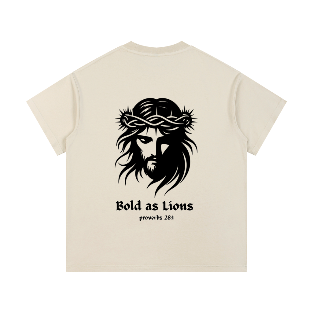 Bold as Lions 1.0 - Vintage Wash Cotton T-Shirt