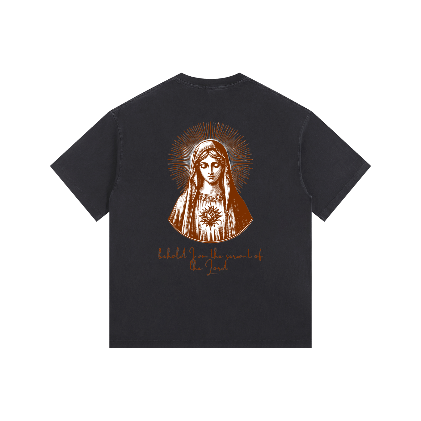 Mary Servant - Vintage Washed Oversized Cotton T-Shirt