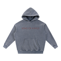 King of Kings - Snow Wash Fleece Oversize Hoodie
