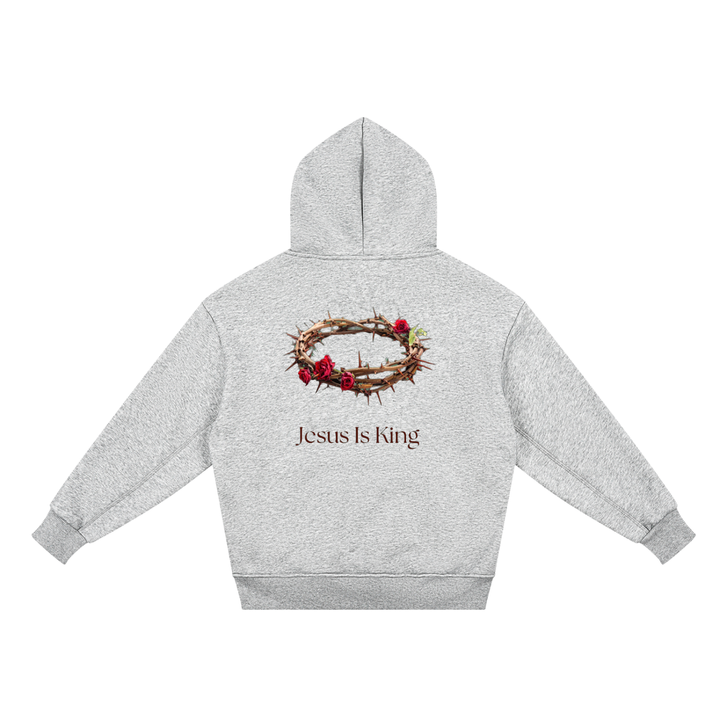 Kids Jesus is King - Essential Kids' Fleece Hoodie