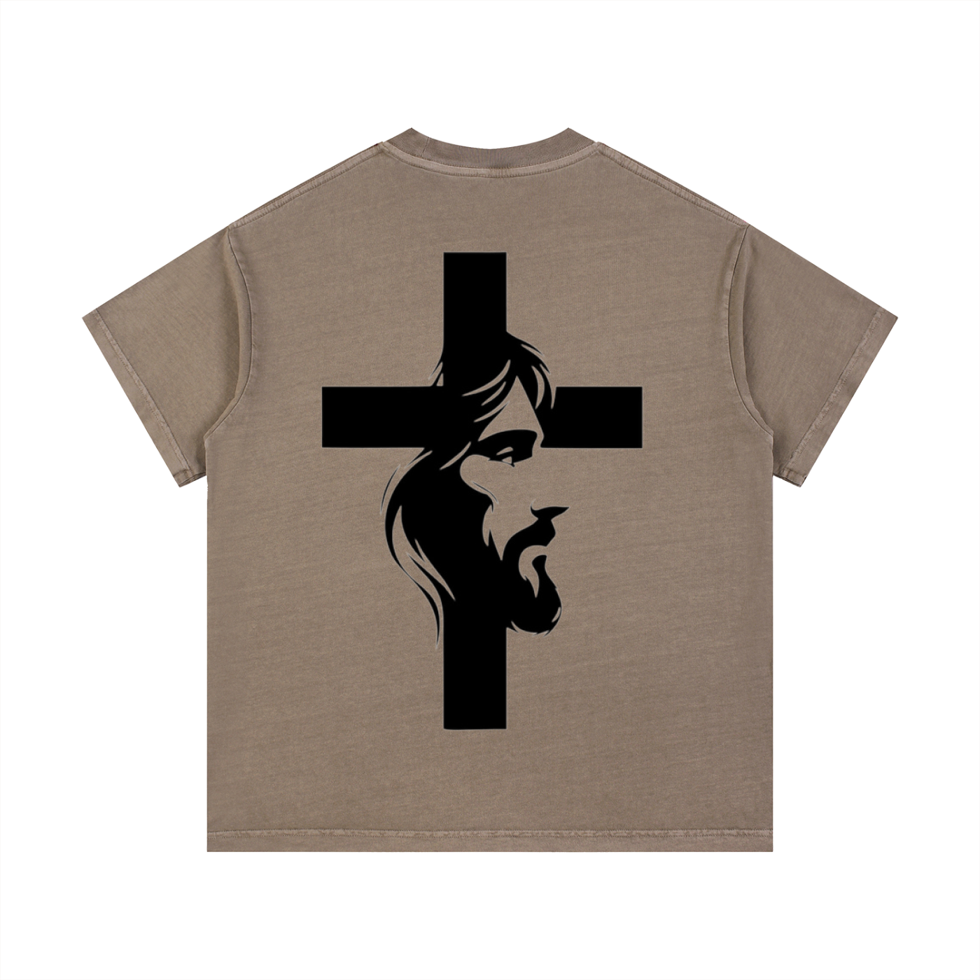 Jesus Cross - Vintage Wash Cotton T-Shirt