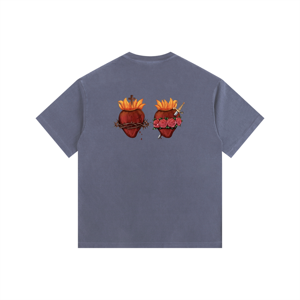 King of Kings - Vintage Washed Oversized Cotton T-Shirt