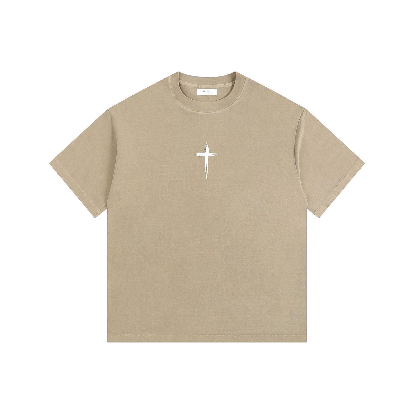 Rosary - Vintage Washed Oversized Cotton T-Shirt