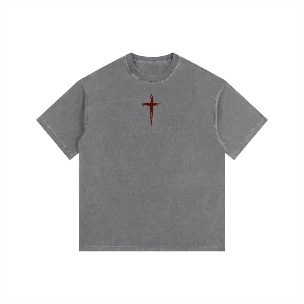 Mary Servant - Vintage Washed Oversized Cotton T-Shirt