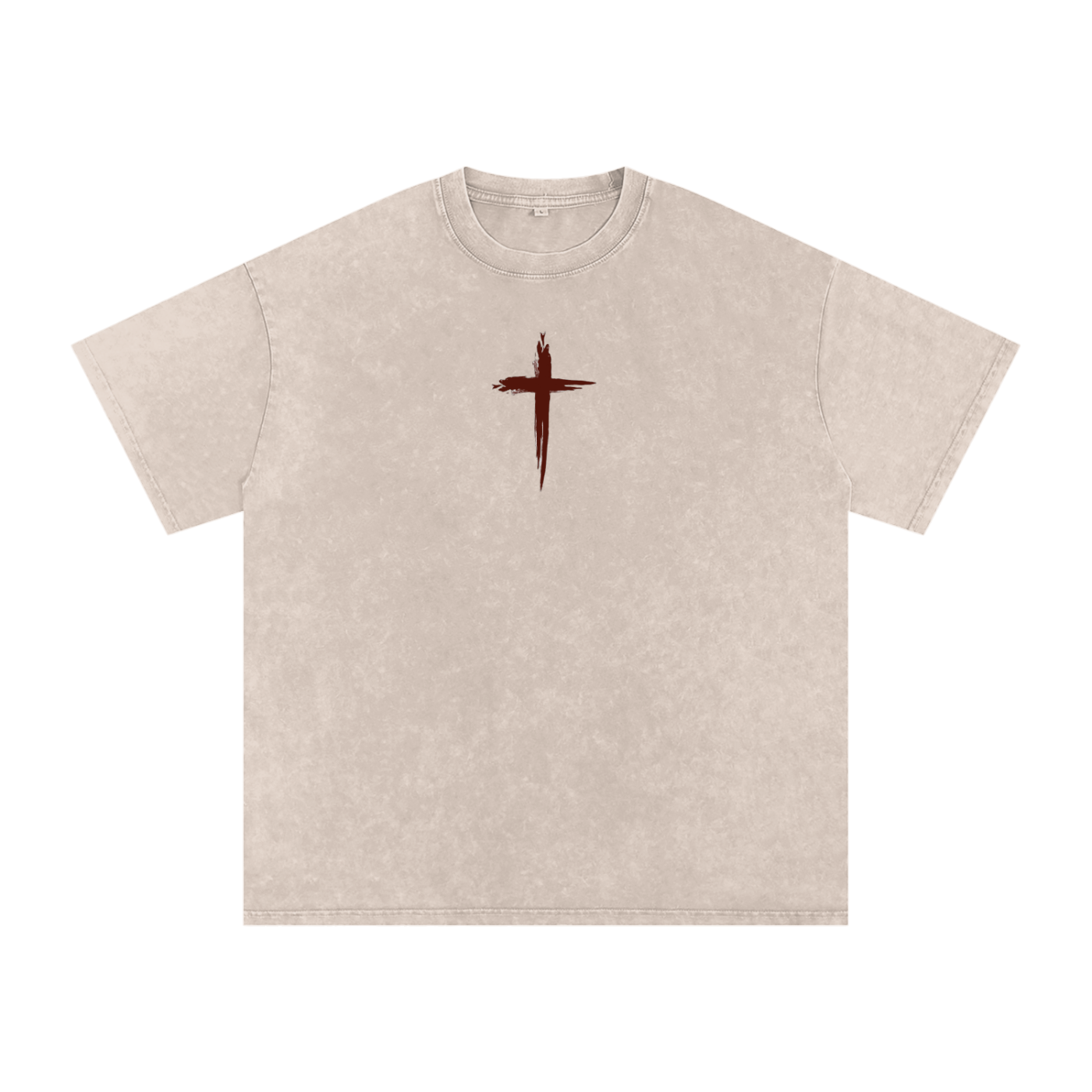 Jesus is King - Snow Washed Oversized Cotton T-Shirt