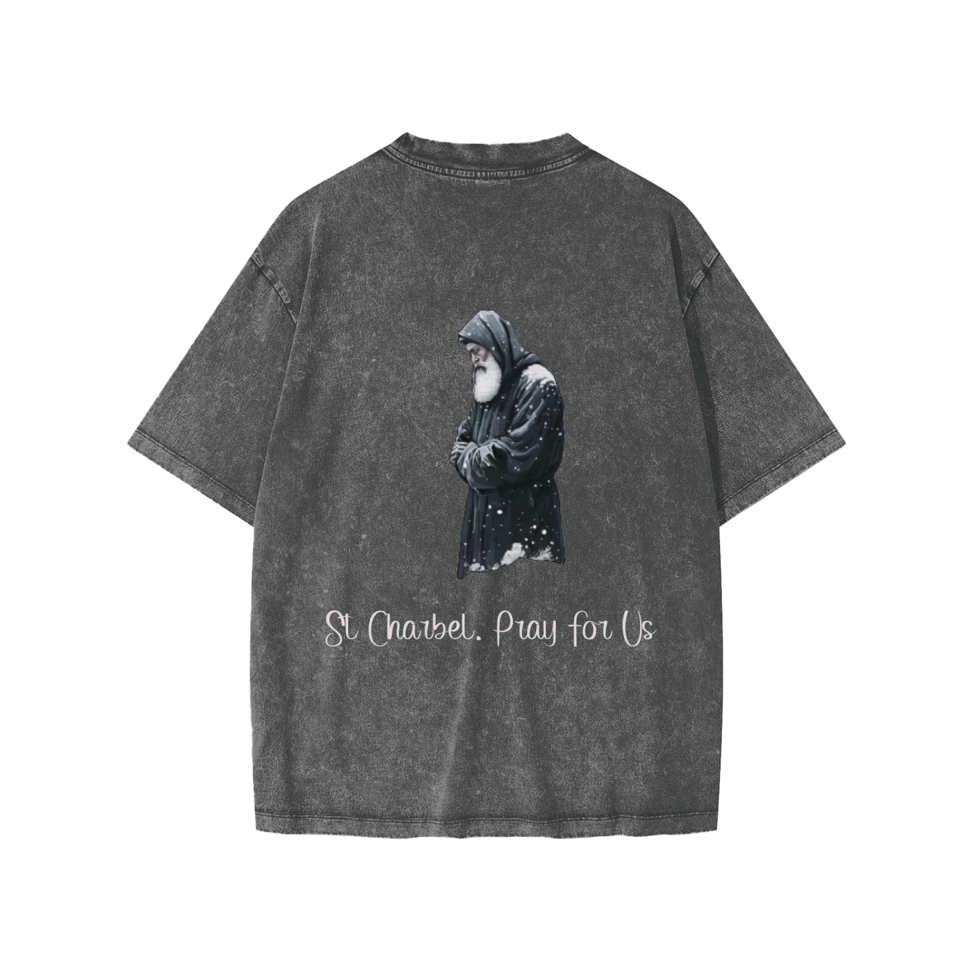 Kids St Charbel - Snow Washed Kids' T-Shirt