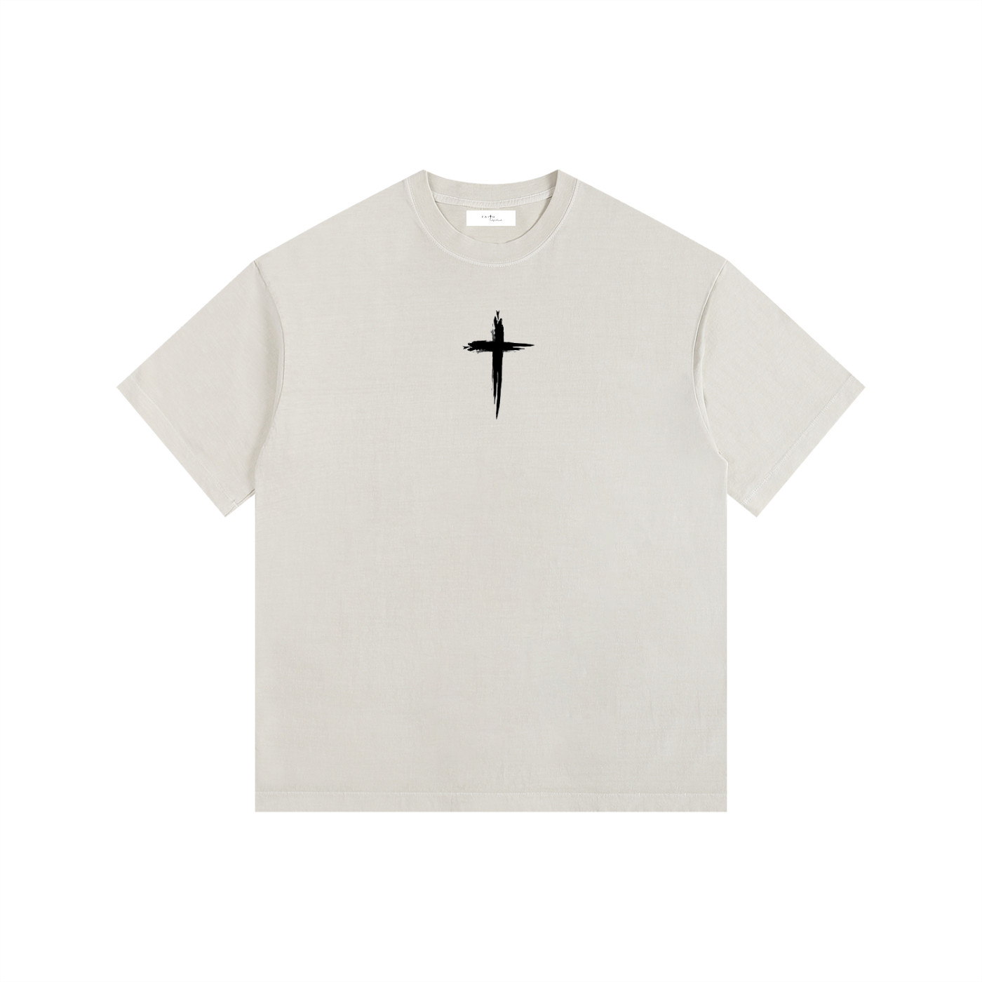 Follower of Christ - Vintage Washed Oversized Cotton T-Shirt