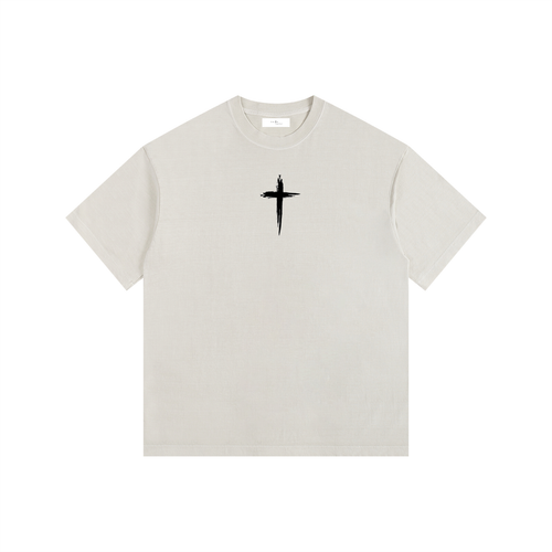 Follower of Christ - Vintage Washed Oversized Cotton T-Shirt