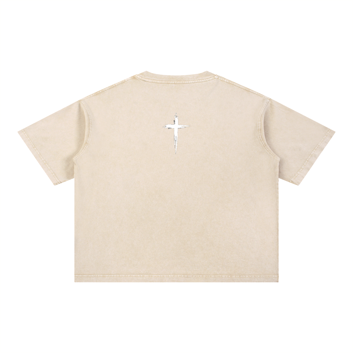 The Christ - Mineral Wash Boxy Cotton T-Shirt