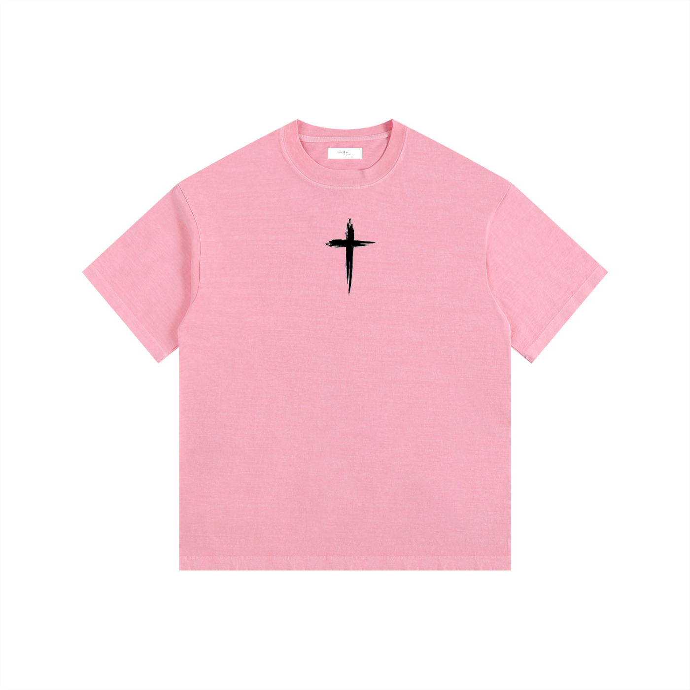 Follower of Christ - Vintage Washed Oversized Cotton T-Shirt