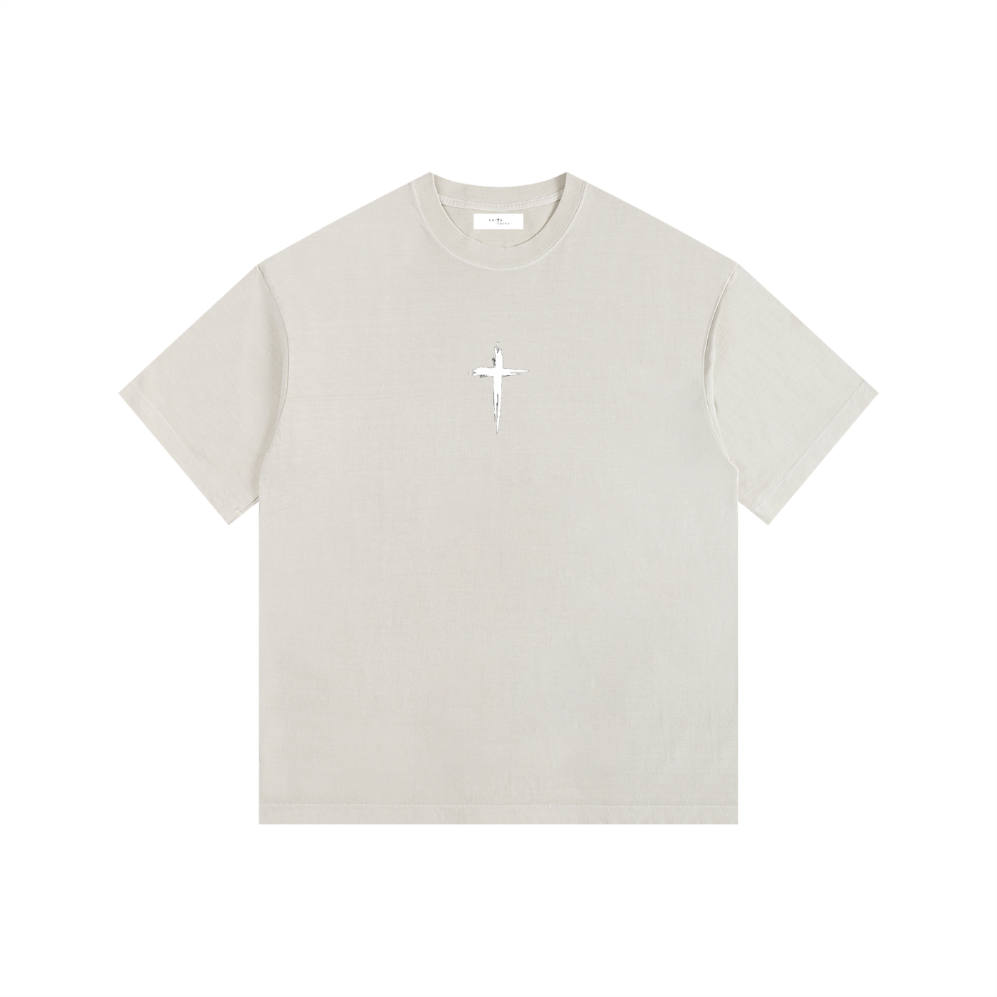 Rosary - Vintage Washed Oversized Cotton T-Shirt