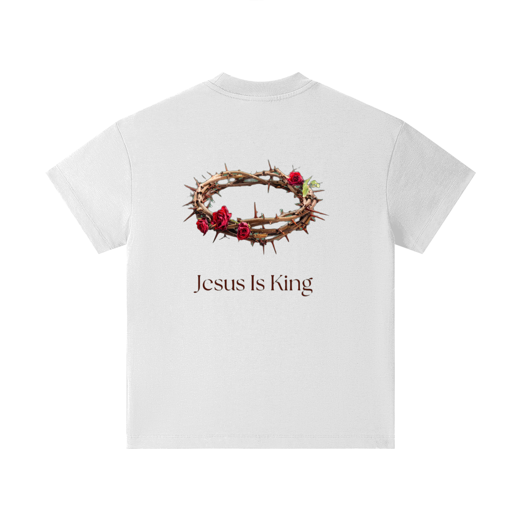 Kids Jesus is King - Pure Cotton Essential Kids T-Shirt