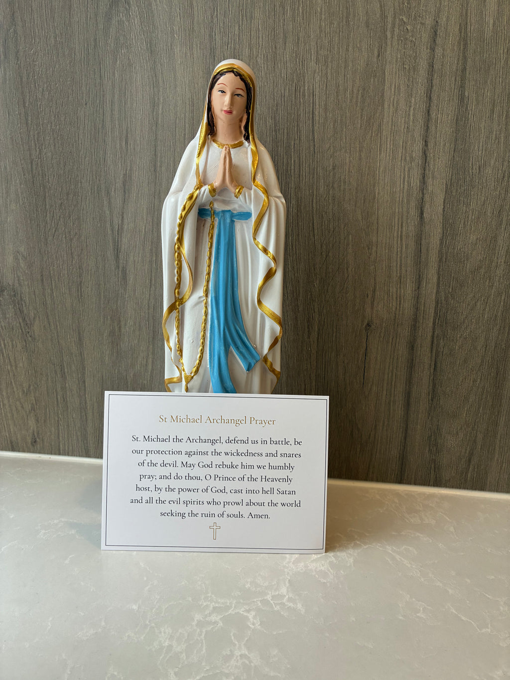 St Michael Prayer Card