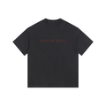 King of Kings - Vintage Washed Oversized Cotton T-Shirt
