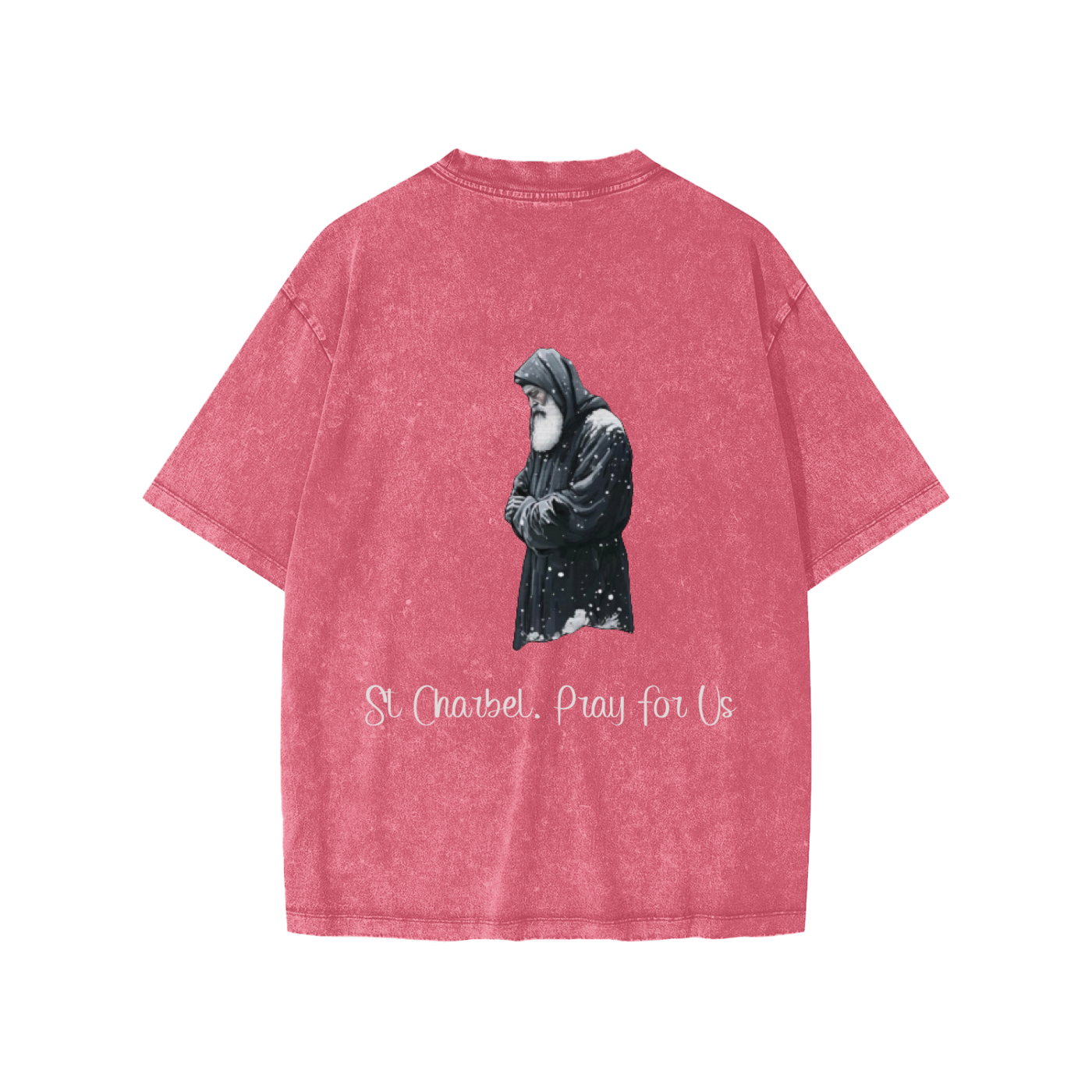 Kids St Charbel - Snow Washed Kids' T-Shirt