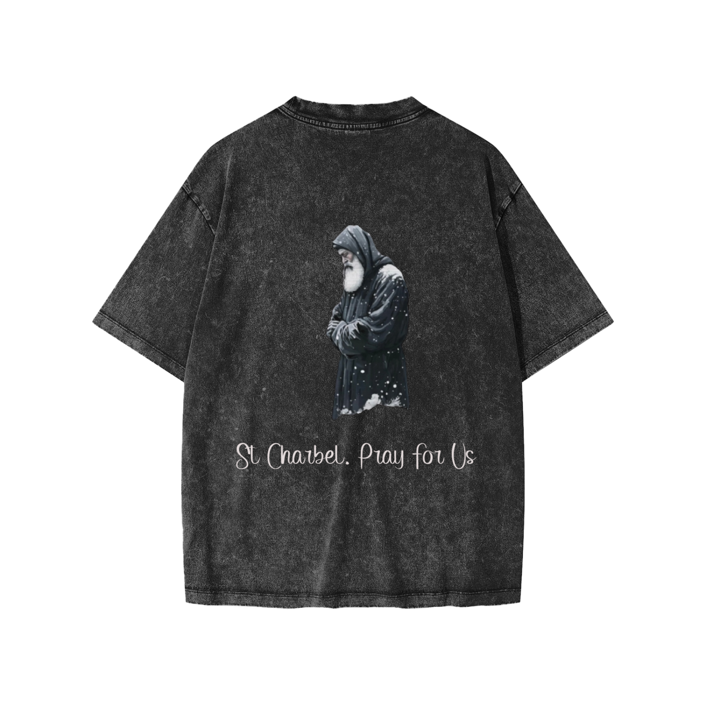 Kids St Charbel - Snow Washed Kids' T-Shirt