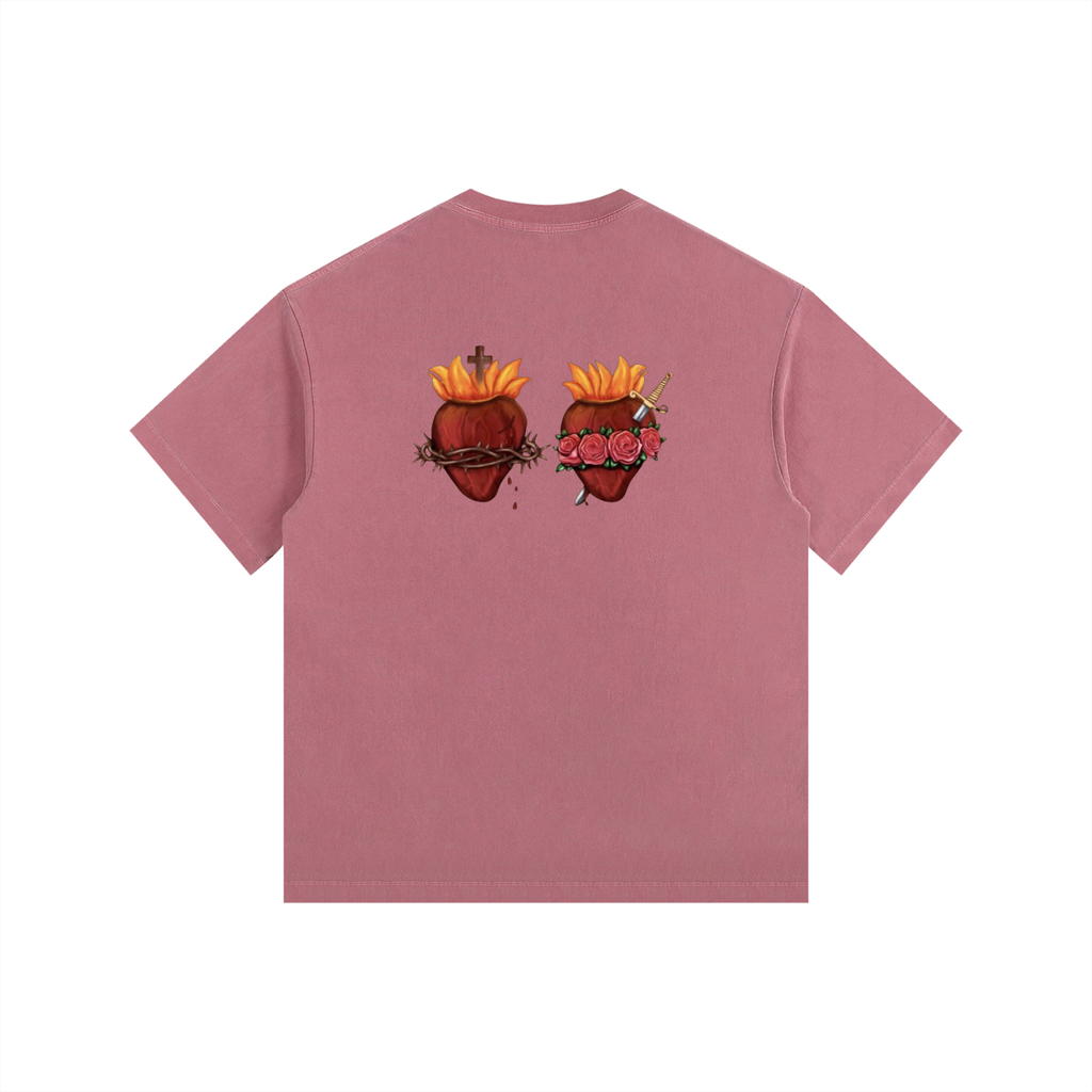 King of Kings - Vintage Washed Oversized Cotton T-Shirt