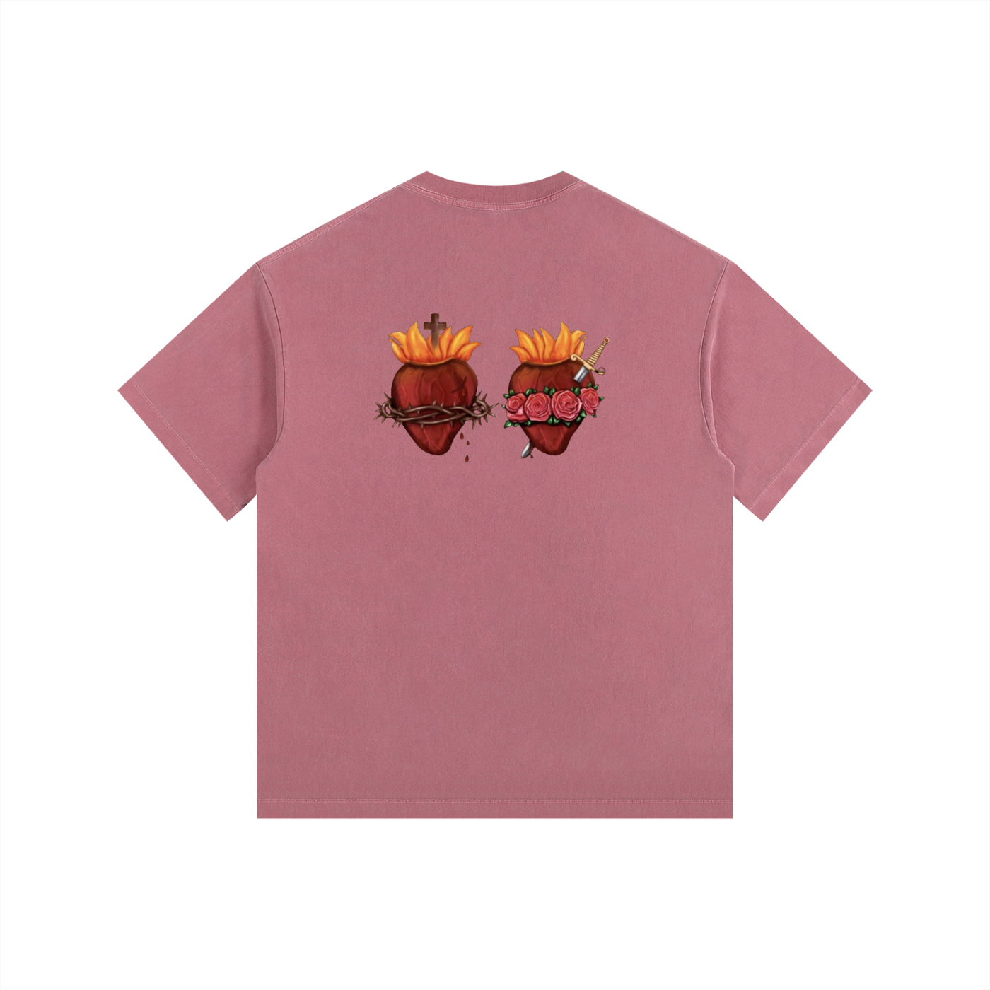 King of Kings - Vintage Washed Oversized Cotton T-Shirt