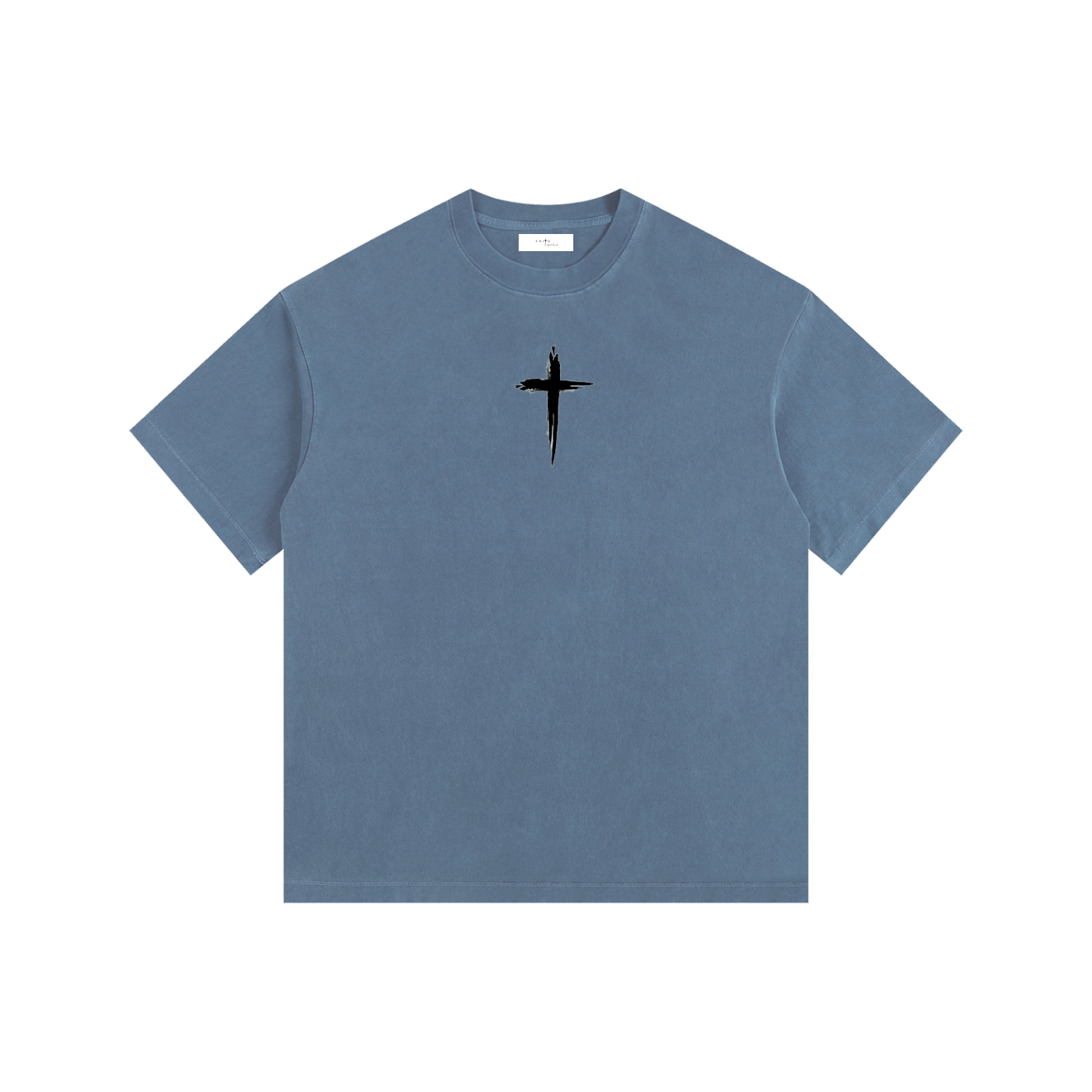 Follower of Christ - Vintage Washed Oversized Cotton T-Shirt