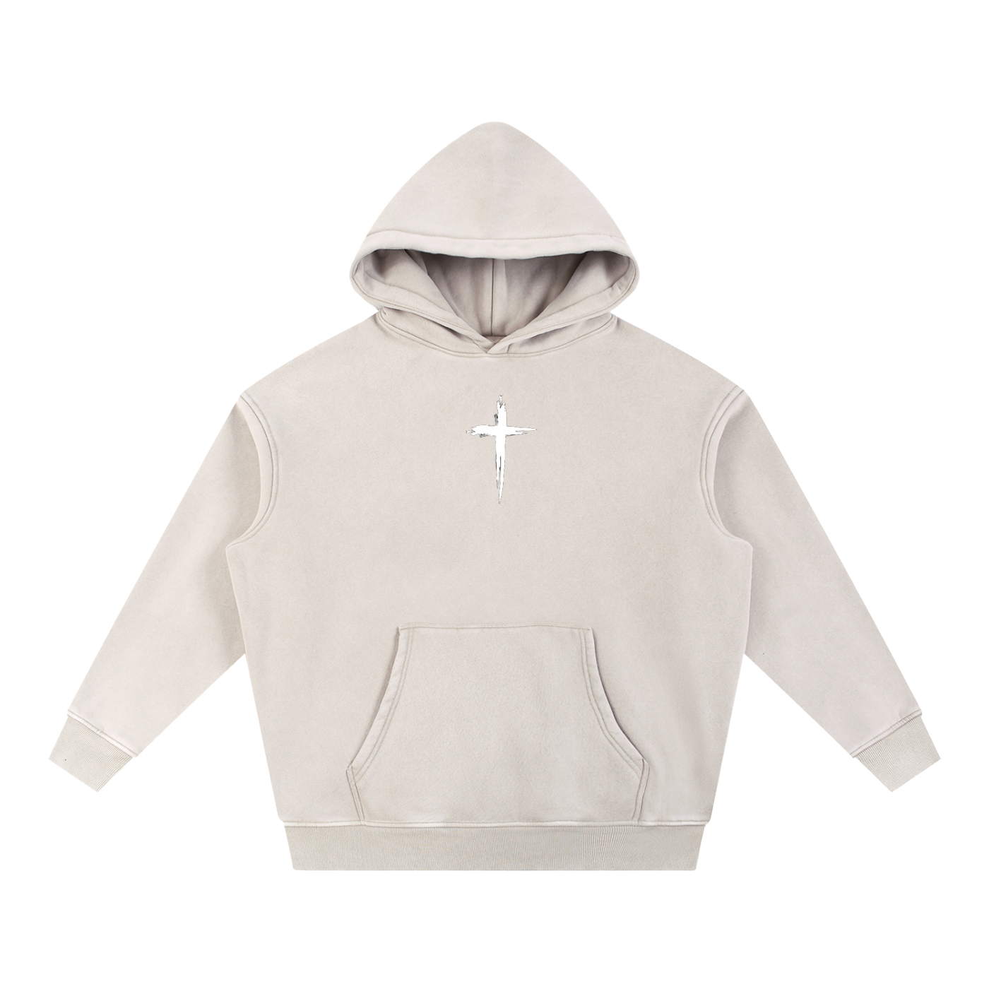 The Christ - Snow Wash Fleece Oversize Hoodie