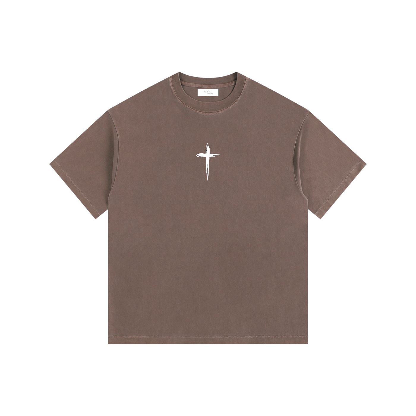 Rosary - Vintage Washed Oversized Cotton T-Shirt