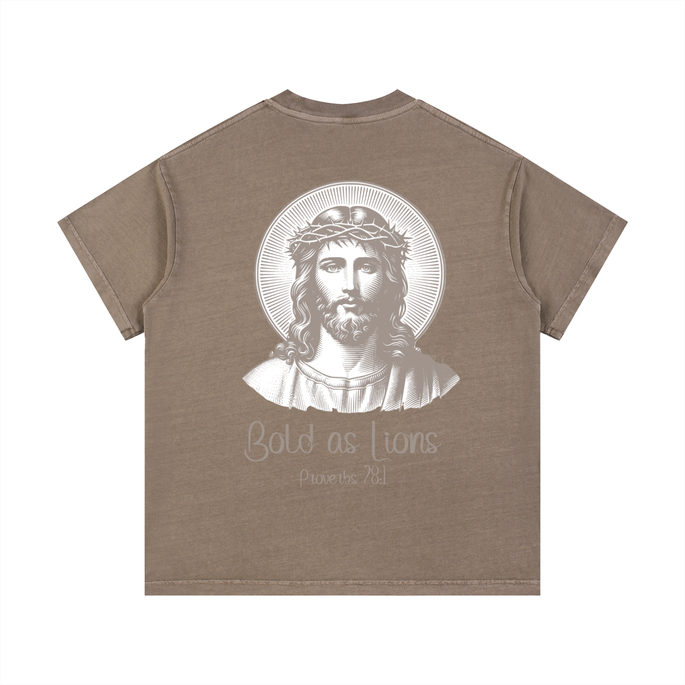 Bold as Lions 2.0 - Vintage Wash Cotton T-Shirt