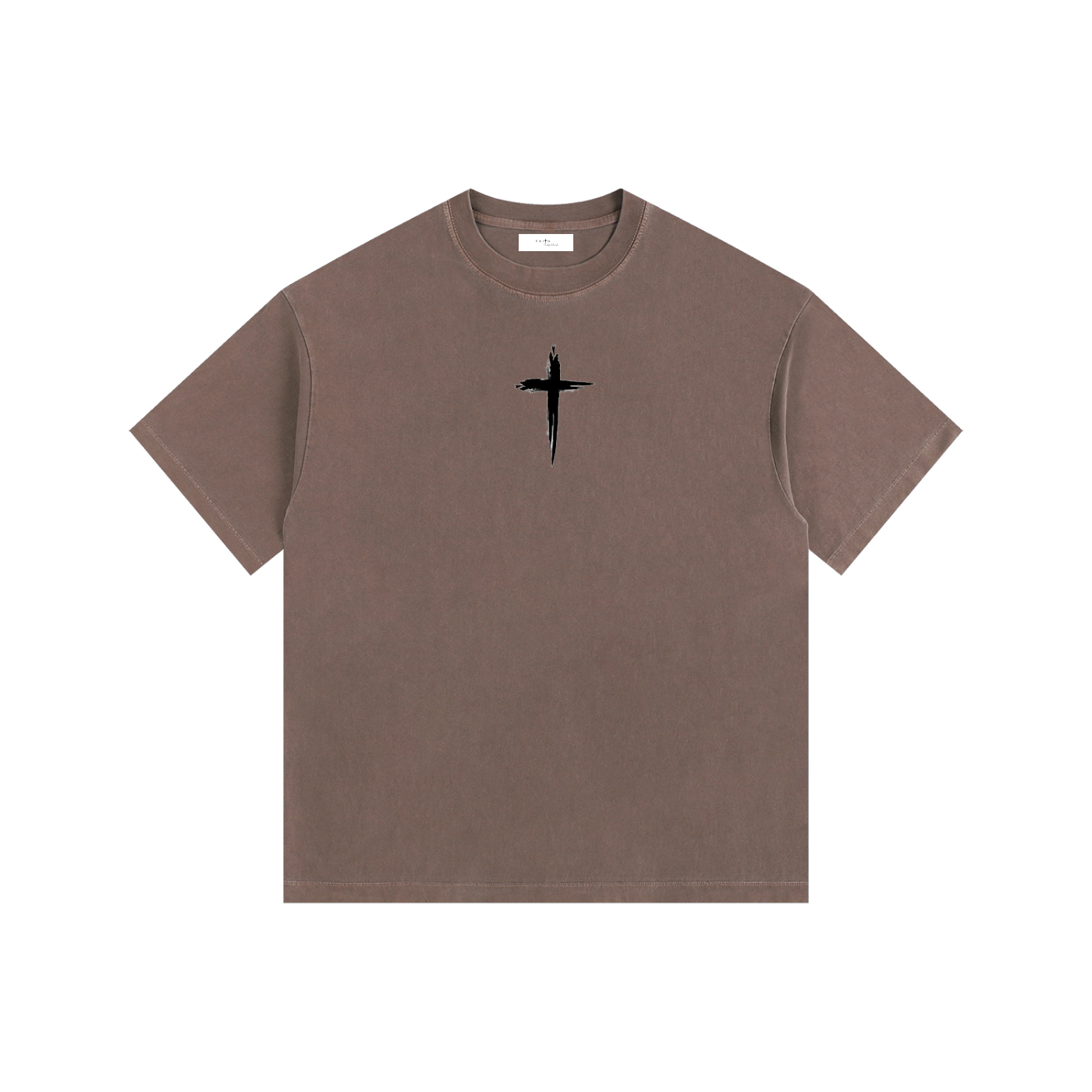 Follower of Christ - Vintage Washed Oversized Cotton T-Shirt