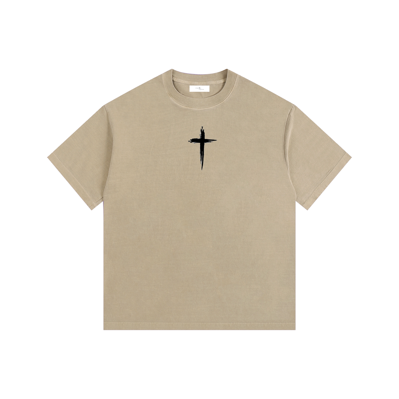 Follower of Christ - Vintage Washed Oversized Cotton T-Shirt