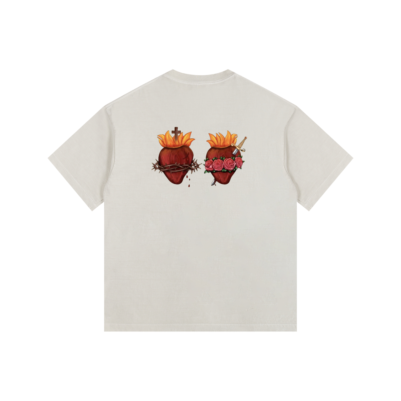 King of Kings - Vintage Washed Oversized Cotton T-Shirt