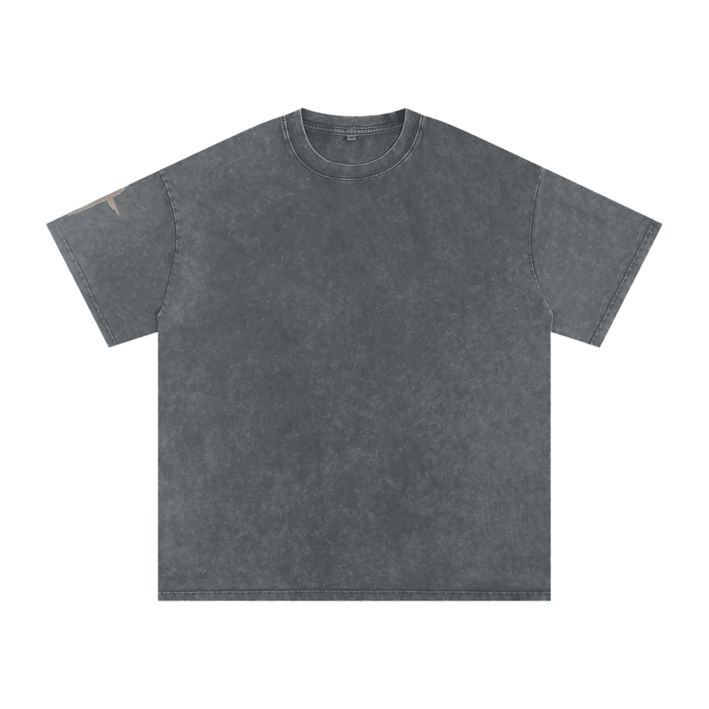 Take up Cross - Snow Washed Oversized Cotton T-Shirt