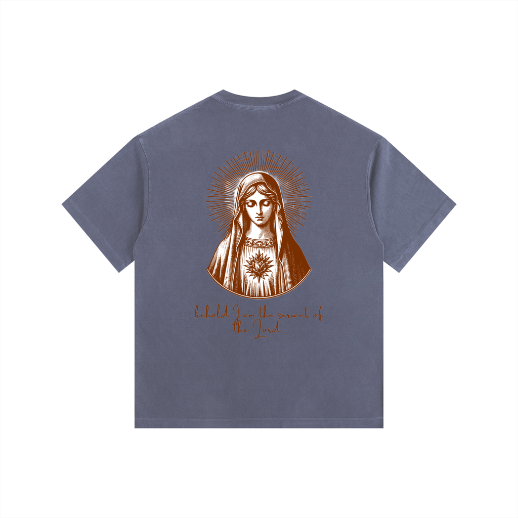 Mary Servant - Vintage Washed Oversized Cotton T-Shirt