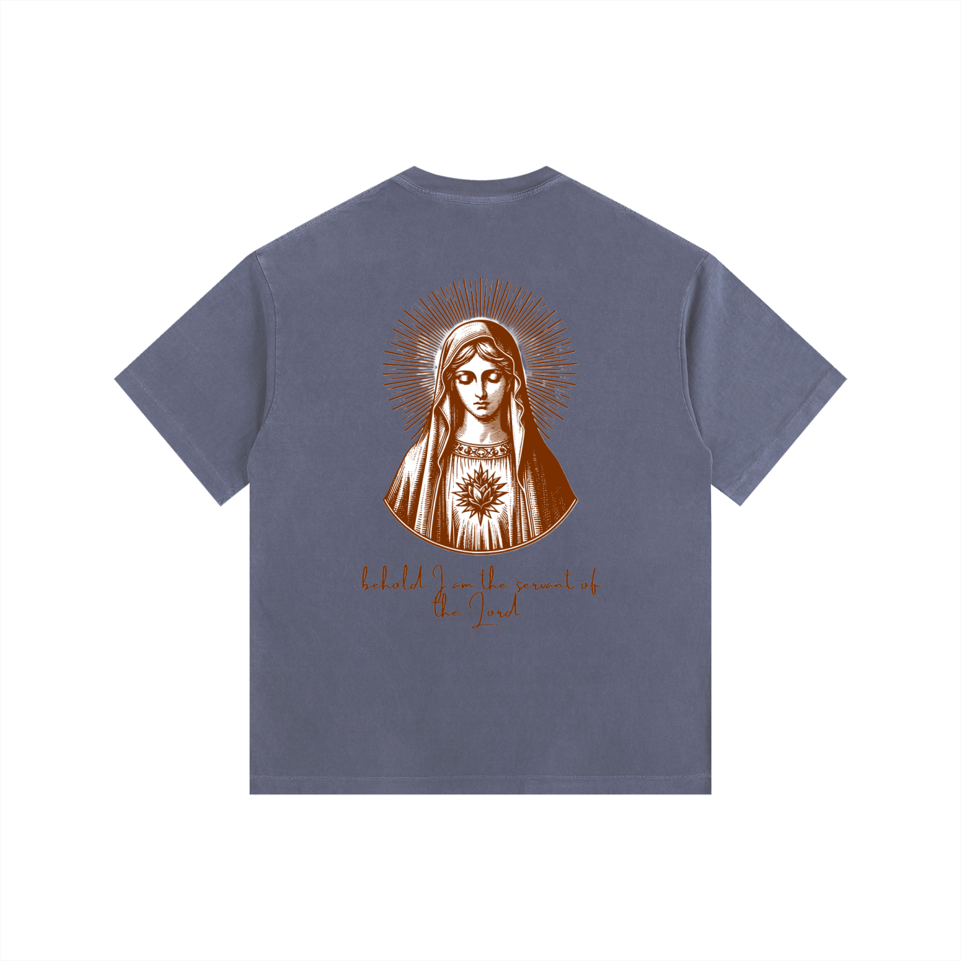 Mary Servant - Vintage Washed Oversized Cotton T-Shirt
