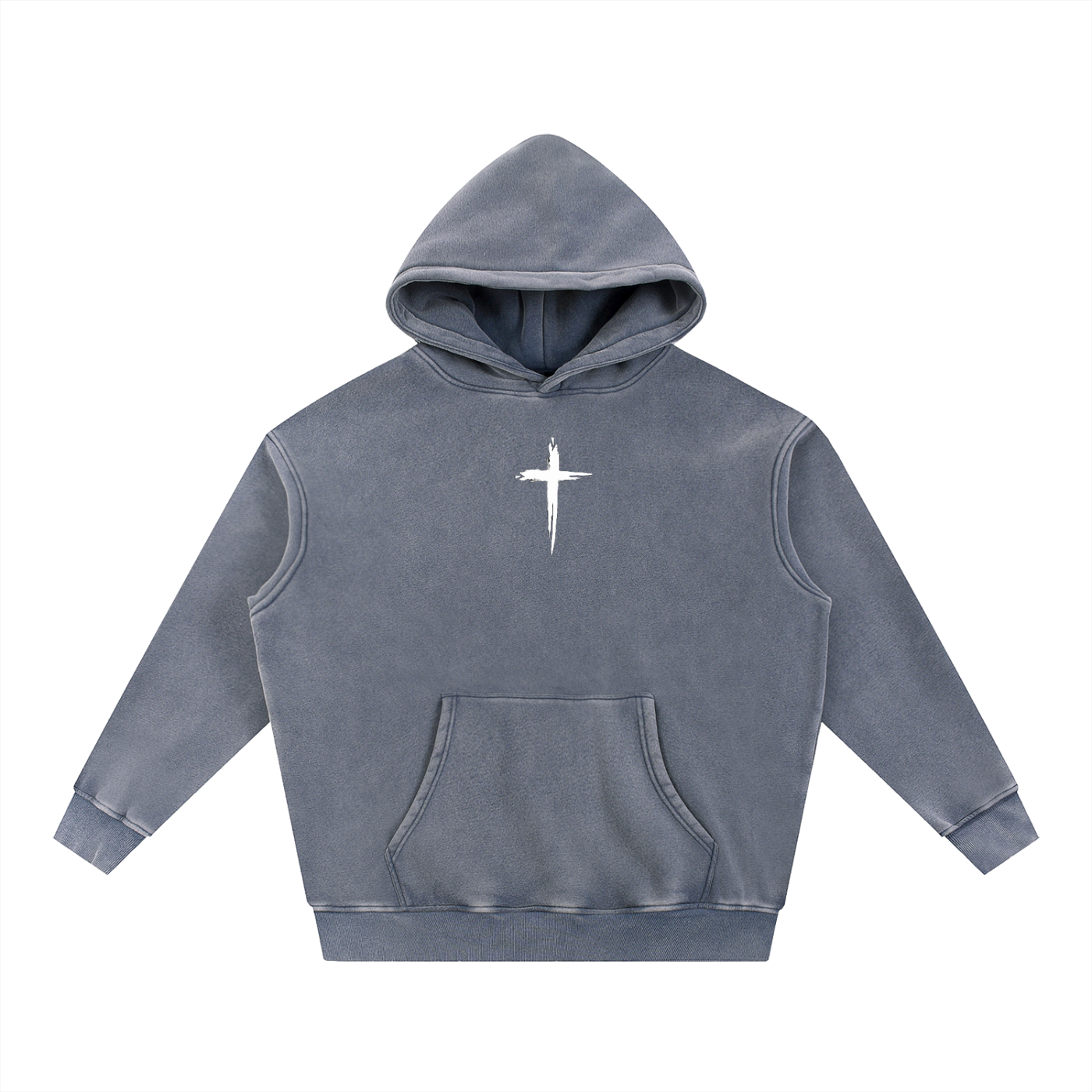 The Christ - Snow Wash Fleece Oversize Hoodie
