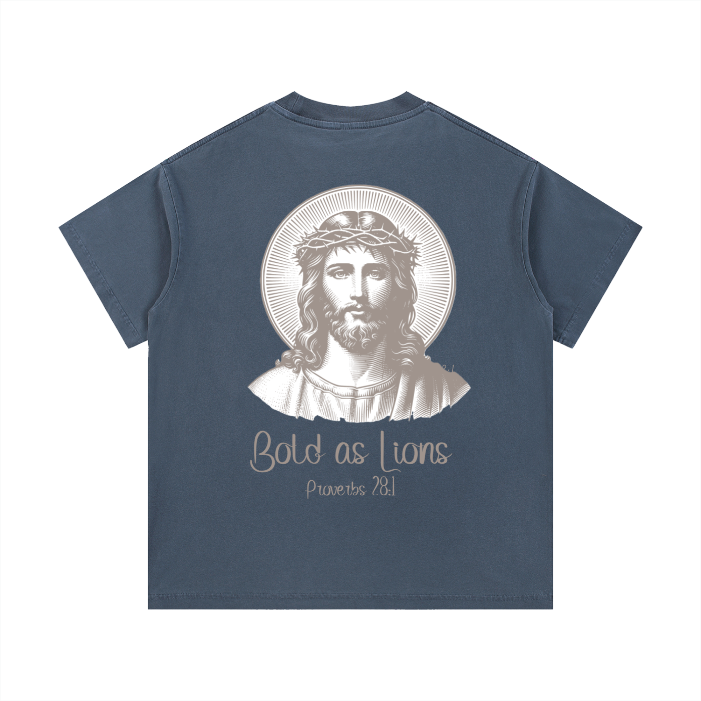 Bold as Lions 2.0 - Vintage Wash Cotton T-Shirt