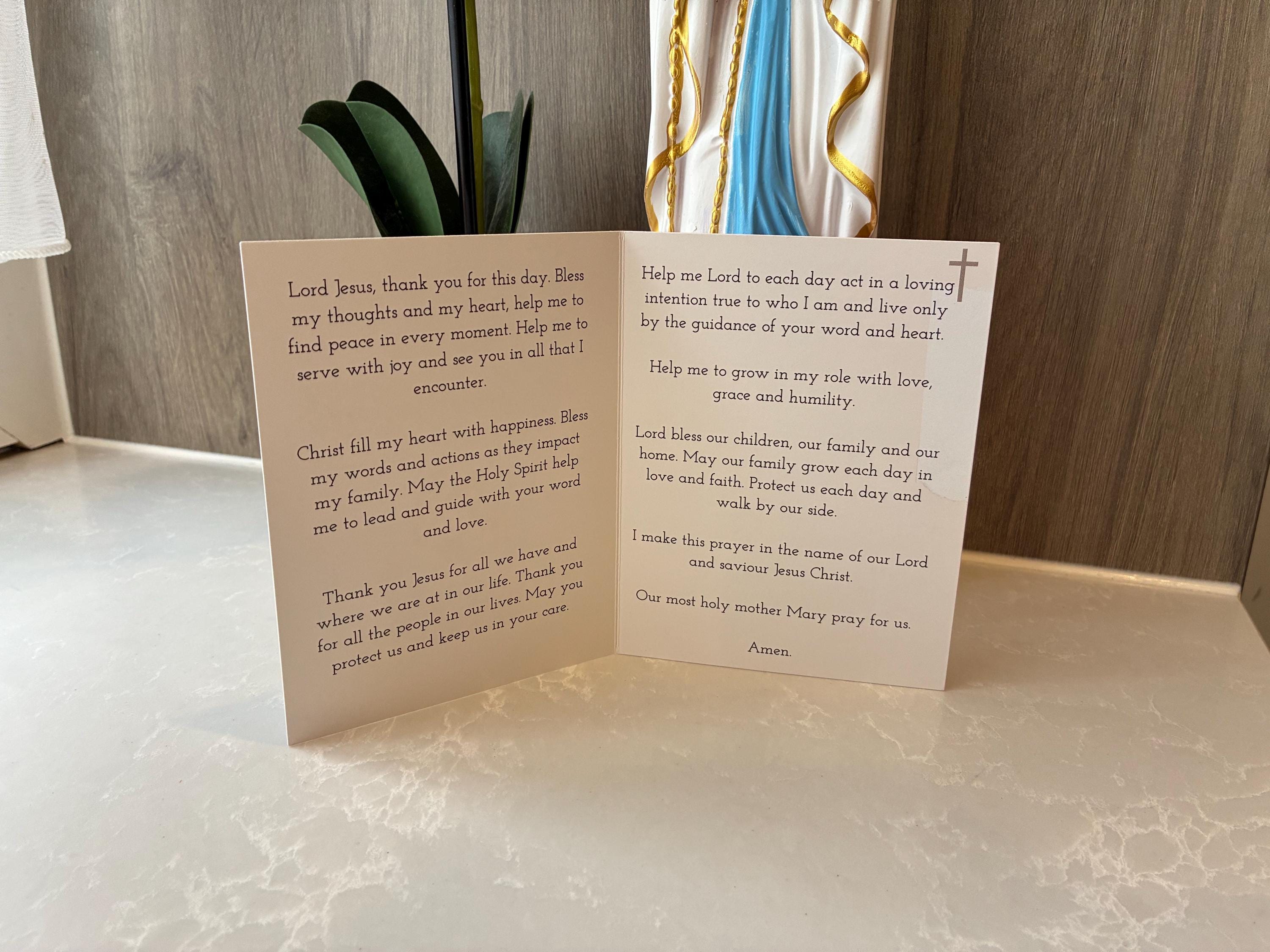 Mums Prayer Card