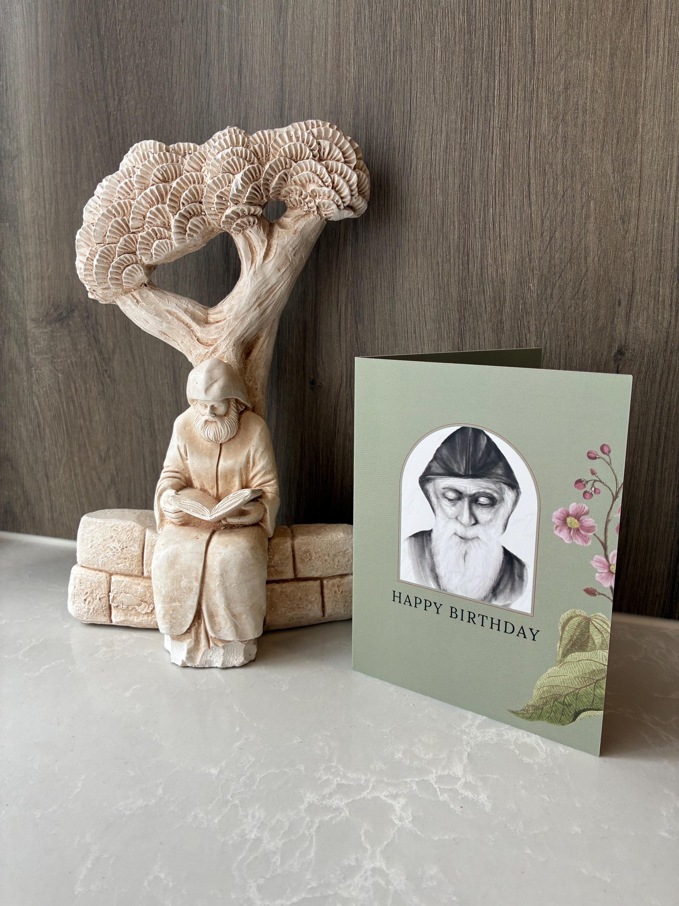 St Charbel Birthday Card
